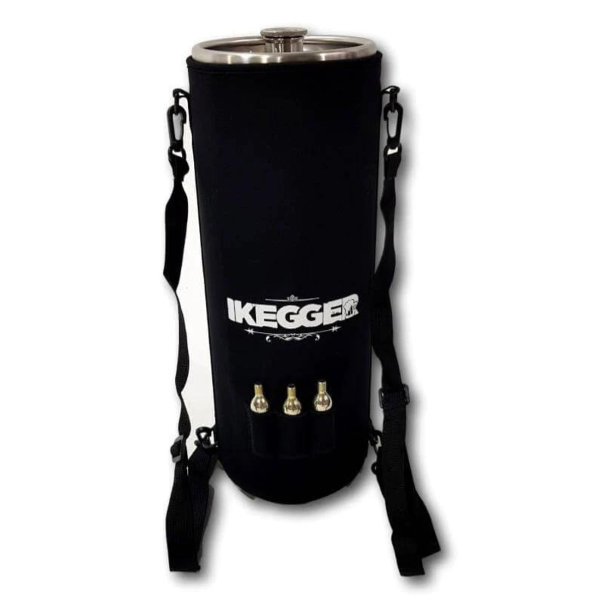 Mini Keg Cooler Sleeve (10L) neoprene with shoulder strap — Newcastle